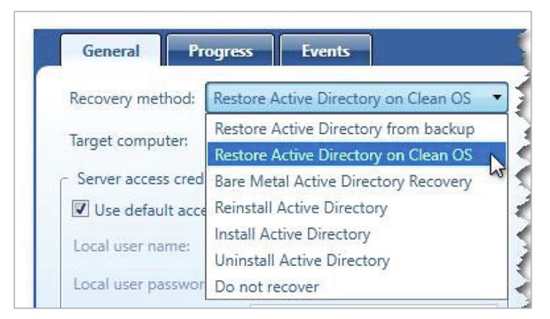 Quest Recovery Manager for Active Directory - Disaster Recovery Edition Maroc
