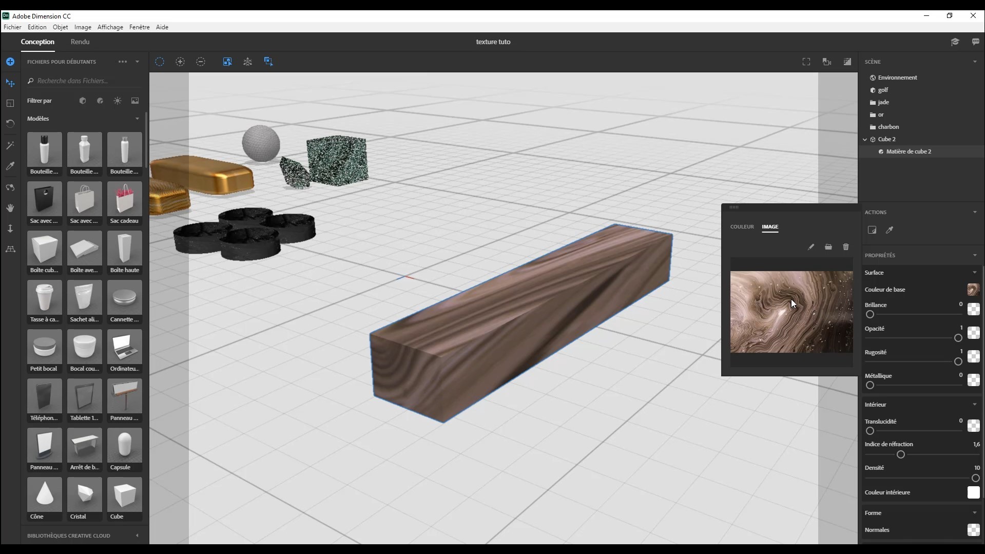 Créer des textures complexes avec Adobe Designer Maroc