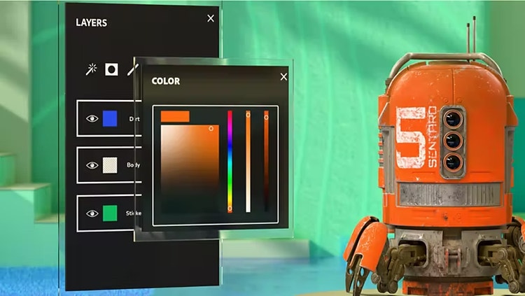 Peinture 3D ultra réaliste avec Adobe Painter au Maroc