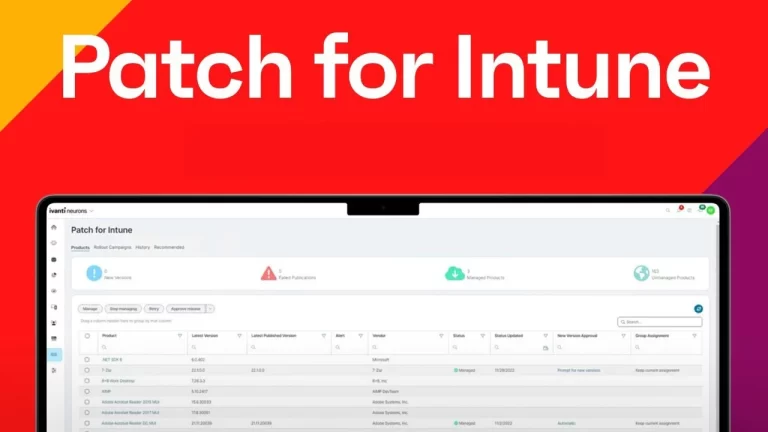 Ivanti Neurons Patch for Intune Maroc