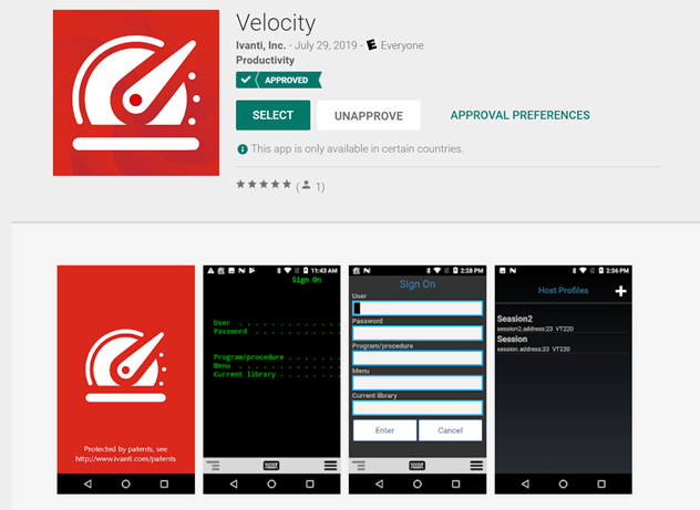 Ivanti Velocity Maroc